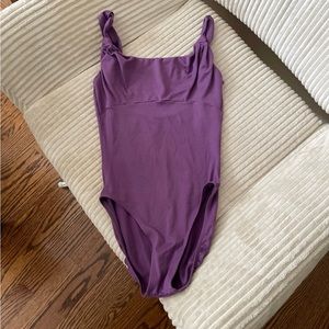 Danskin purple leotard size P